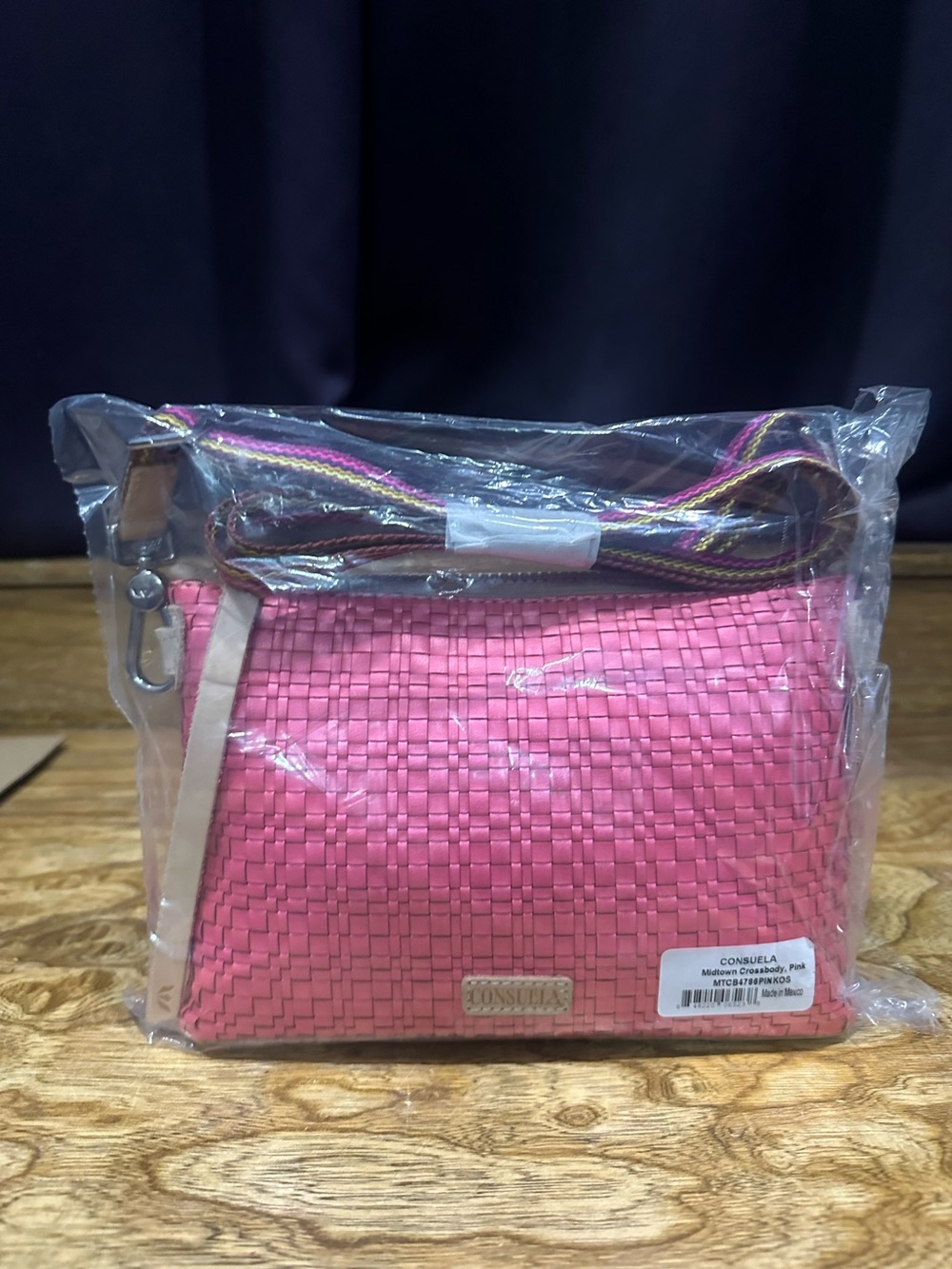New Consuela Pink Midtown crossbody